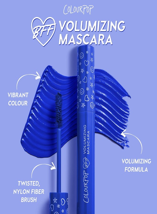 كالر بوب ماسكارا ColourPop BFF - ماسكارا لتكثيف ورفع وتطويل الرموش - ماسكارا بلون عنابي قابلة للتكثيف مع فرشاة من ألياف النايلون الملتوية - مكياج عيون خالٍ من القسوة - لون Wine O' Clock (0.24 أونصة سائلة) - Image 4